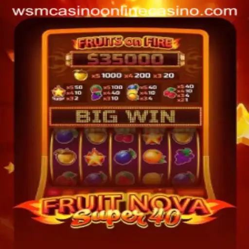 Exploring the Thrills and Features of FruitNovaSuper40 at WSM Casino